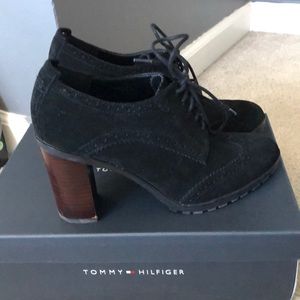 Tommy Hilfiger chunky heeled oxford